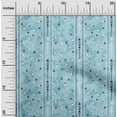 thumbnail image 1 of oneOone Cotton Poplin Light Blue Fabric Circle,Dot & Triangle Geometric Dress Material Fabric Print Fabric By The Yard 42 Inch Wide, 1 of 4