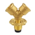 thumbnail image 2 of Propane Gas Adapter for Dual Nozzle Tank Truck Adapter for BBQ Metal Barbecue Accessory, 2 of 4
