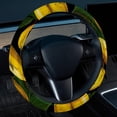 thumbnail image 2 of Banana Steering Wheel Cover, 14.5 Inch, Printing, PVC Leather, Auto Accessories for Car Wheel Covers, 2 of 6