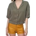 thumbnail image 3 of Boxy Button Down Shirt M, 3 of 11