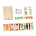 thumbnail image 3 of Puzzles de madera para niños, puzzles educativos, regalo a juego, reconocimiento, mezcla y combina conjuntos, puzzle para niños y niñas a partir de 3, 3 of 9