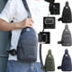 thumbnail image 1 of Compra Rápida y Ahorra, Bolso de pecho para hombre, moderno, deportivo, inclinado, de tela, informal, luminoso, para el pecho, bandolera de hombro Akmoler, 1 of 9
