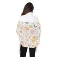 thumbnail image 4 of FORMRS Womens Scarf Winter Soft Long Big Warm Shawls Wrap Tassel Scarves, Pink Easter Eggs, 4 of 9
