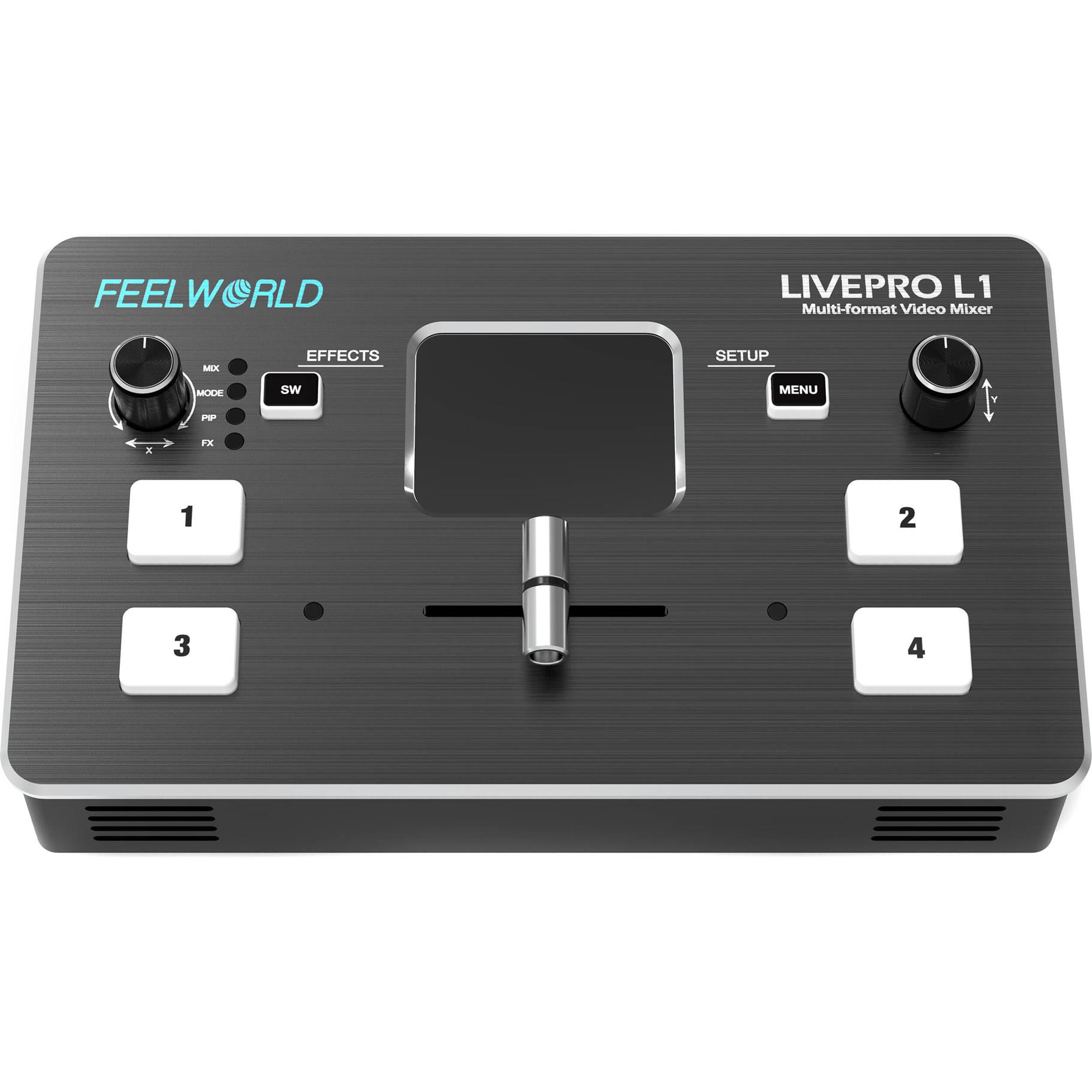 FeelWorld LIVE PRO L1 Multicamera Video Switcher with 4 x HDMI & USB Streaming - Walmart.com