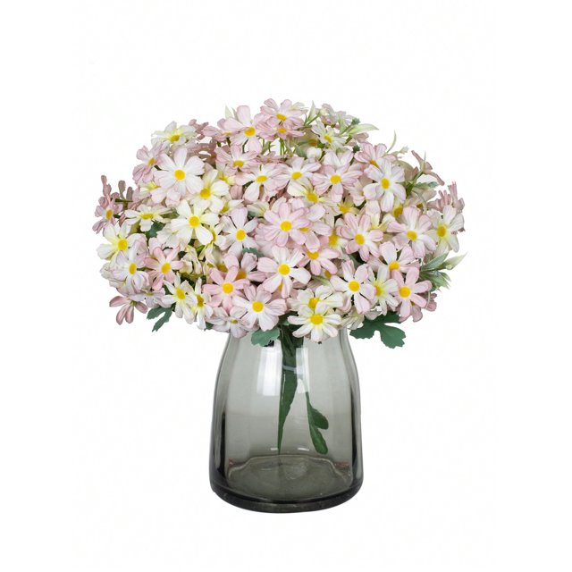 1PC Artificial Daisy, Plastic Silk Sunflower Bouquet, Birthday Party, Party Decoration, Wedding Flower Basket, Bride Holding Flowers, Home Decoration,