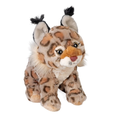 Wild Republic Bobcat Plush Cuddlekins Mini Stuffed Animal Plush Toy Gifts for Kids 8 Inches