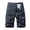 Grey, variant on Men's Cargo Pants for Daily Casual Wear with Button Detail Slim Fit Workwear Trousers Spring Summer Autumn Comfortable Stretch Recommended for Everyday Use Men's Casual Cargo Pants