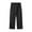 Black, variant on Mens Outdoor Cargo Pants Casual Drawstring Stretch Waist Straight Trousers Hiking Pants with Zipper Pockets Black 3XL