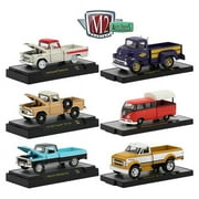1 by 64 Scale Auto-Trucks Release 54 Model Car, 6 Piece
