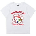 thumbnail image 3 of Sanrios Hellokittys My Melody Kuromi Anime Kawaii algodón niños Camiseta de manga corta niñas niños verano Casual cuello redondo última novedad, 3 of 4