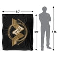 thumbnail image 5 of Wonder Woman Lasso Logo Silky Touch Super Soft Throw Blanket 50' x 60', 5 of 6