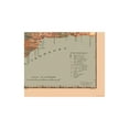 thumbnail image 4 of Historic Map - Malaga Spain - Martine 1904 - 28.61 x 23 - Vintage Wall Art, 4 of 5