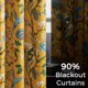 thumbnail image 4 of Cortinas Topfinel, color amarillo mostaza, vintage, 214 cm de ancho x 213 cm de largo, 4 of 9