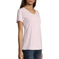 thumbnail image 5 of Hanes Women's Nano-T V-Neck T-Shirt, 5 of 5