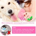 thumbnail image 4 of Cepillo para Perros y Gatos Peine para Perros y Gatos de Pelo Largo y Corto-Rosa TUNC Sencillez, 4 of 5