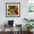 thumbnail image 3 of Art.com Fruit Crate Labels: Rhubarb; Packed and Shipped by Washington Berry Growers Association Art Print, Brown Frame Wall Art, 38" x 38", 3 of 5