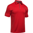 thumbnail image 1 of Ua Tech Polo Red Large, 1 of 5