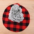 thumbnail image 3 of 38cm Tree Skirt Anti-fade Red/White Black Plain Anti-pilling Home Decoration Xmas Tree Carpet for Festival, 3 of 6