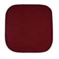 thumbnail image 4 of Sweet Home Collection Memory Foam Honeycomb Non-Slip Back 16" x 16" Chair Pad - Wine, 2 Pack, 4 of 7