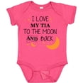 thumbnail image 3 of Inktastic I Love My Tia to the Moon and Back Boys or Girls Baby Bodysuit, 3 of 5