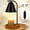 Black/Brown, variant on Aimoptg Home Decor Candle Warmer Lamp with 2 Bulbs, Black