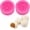 2PCS, variant on Silicone Dumpling Baozi Maker Mold 6 Pack, Reusable Manual Dough Shaper for Steamed Bun Chocolate Mini Cake