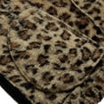 thumbnail image 6 of DHFJKG Womens Reversible Wear Leopard Fuzzy Jacket Long Sleeve Hooded Mediun-Length Loose Fit Zipper Coat Casual Outwear Fall Winter Comfort Outerwear, 6 of 9