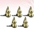 thumbnail image 1 of unbranded 5Ud Llavero Colgante Dorado De Metal Pendientes Creativos Para De Bolsos Y Llaves, 1 of 8