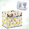 thumbnail image 4 of HELLHERO Sewing Machine Dust Cover Penguin Ice Cream Design Reusable Waterproof Pockets for Extra Accessories, 4 of 8