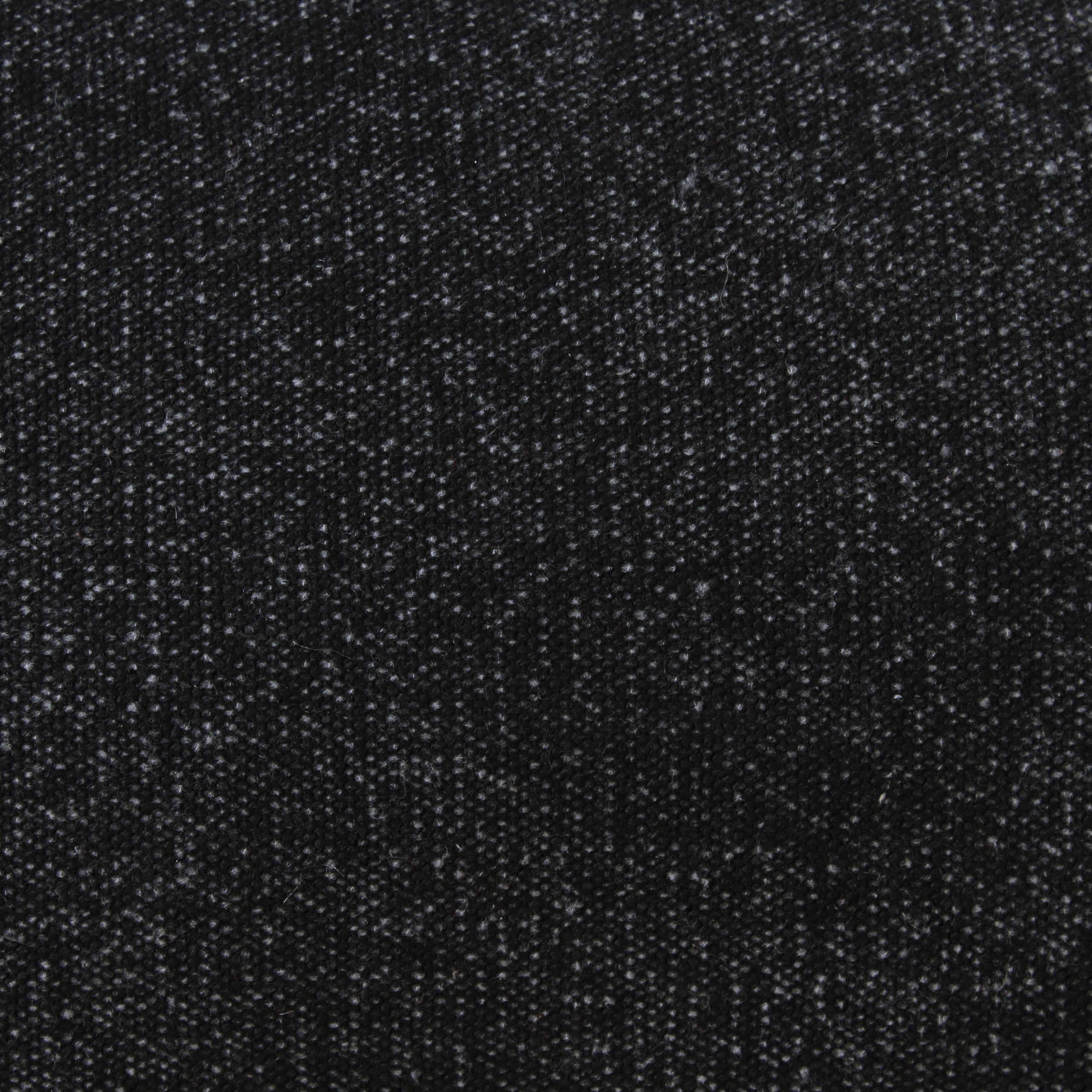 Ox Bay Wilma 20" x 20" Jet Black Stitch Bordered Cotton Adult Decorative Throw Pillow