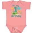 thumbnail image 3 of Inktastic First Birthday Sea Creatures Celebration Boys or Girls Baby Bodysuit, 3 of 5