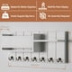 thumbnail image 4 of Soporte de pared para llaves RelaxScene decorativo con estante, 4 of 5