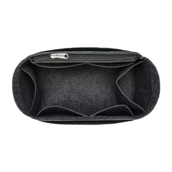 Milageto Purse Organizer Insert Container Practical Lightweight Makeup Bag Portable Pouch