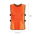 thumbnail image 4 of 12 Pack Jerseys Bibs Breathable Adults Football Scrimmage Training Vests For Volleyball Soccer, 4 of 8