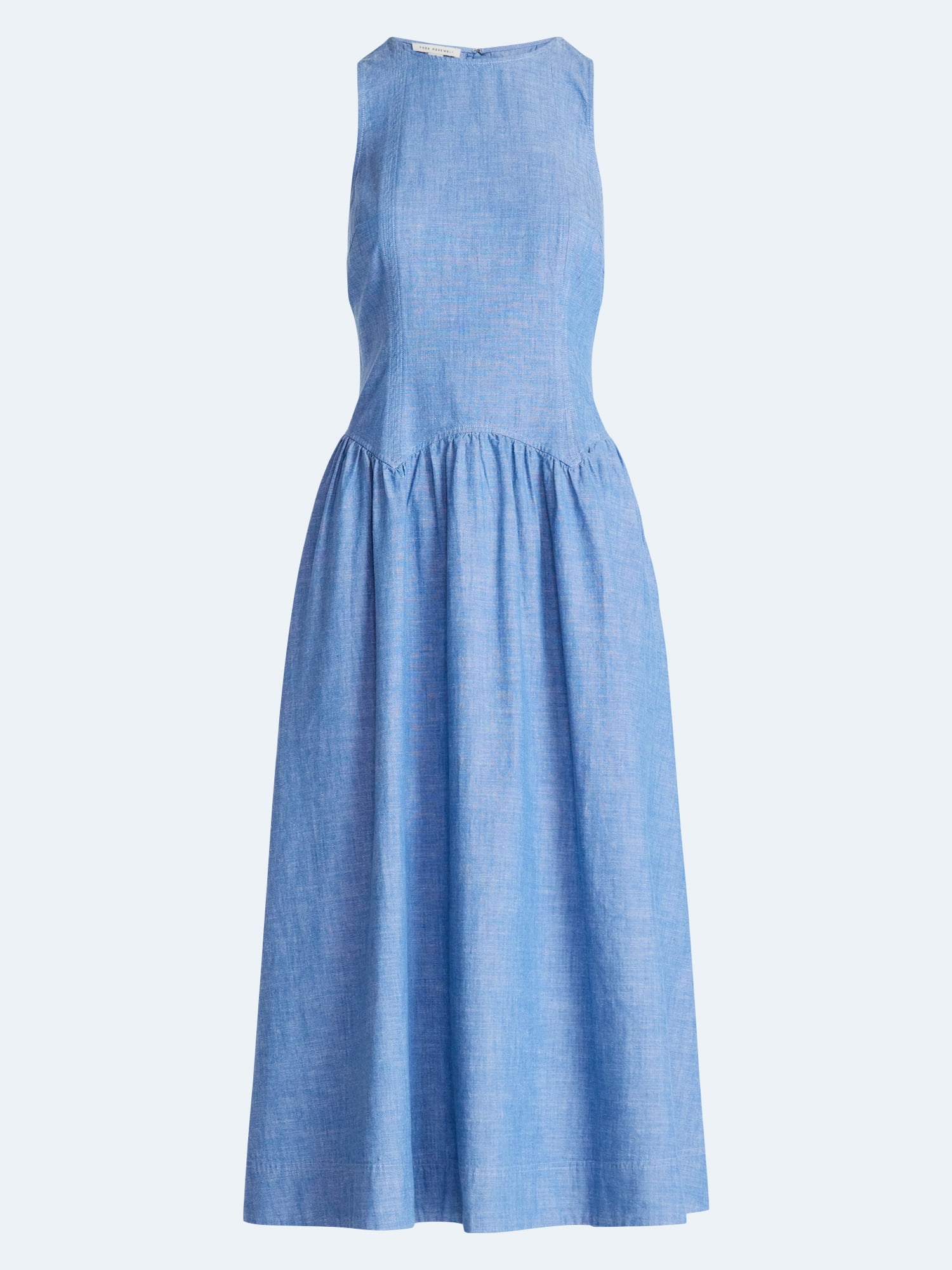 Free Assembly Women’s and Women's Plus Sleeveless Cotton Racer Back Maxi Dress, Sizes XS-4X