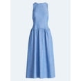 thumbnail image 4 of Free Assembly Women’s and Women's Plus Sleeveless Cotton Racer Back Maxi Dress, Sizes XS-4X, 4 of 4