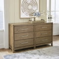 thumbnail image 2 of Ashley Furniture Cabalynn Light Brown Dresser, 2 of 9