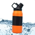 thumbnail image 4 of Botella de Aislamiento de Vacío de Acero inoxidable, Botella de Agua aislada de 750 ml de Conservación de Calor Duradera para Montañismo para Deportes, 4 of 7