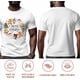 thumbnail image 5 of Camisetas gráficas informales de manga corta con diseño de muñeco de nieve y árbol de Navidad para hombre, 5 of 8