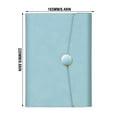 thumbnail image 3 of YIMWNYI High-End Business Notebook, Leather Cover, 100 Sheets, Drip Molding Design, Magnetic Clasp, Portable 8.66x6.49in, Perfect for Office Use and Gifts, 3 of 9