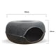 thumbnail image 2 of Cama para gatos Donut, cueva para gatos desmontable, cama tipo túnel para gatos, túnel de juego para gatos de interior, 2 of 9