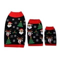 thumbnail image 3 of SOCAL LOOK Dog Christmas Sweater Acrylic Ugly Xmas Jumper with Leash Hole, Turtleneck Pet Outfit XXS, 3 of 10