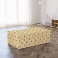 thumbnail image 3 of Bird Foldable Mattress, Funny Pelicans Illustration, 78.7" x 47.2", Pale Peach Cocoa, by Ambesonne, 3 of 6