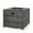 Gray/ST Dark Gray, variant on Camak Wood Resin Outdoor 31" Rectangular Fire Pit - 40,000 BTU, Brown