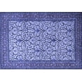 thumbnail image 1 of Ahgly Company Indoor Rectangle Persian Blue Traditional Area Rugs, 7' x 10', 1 of 4