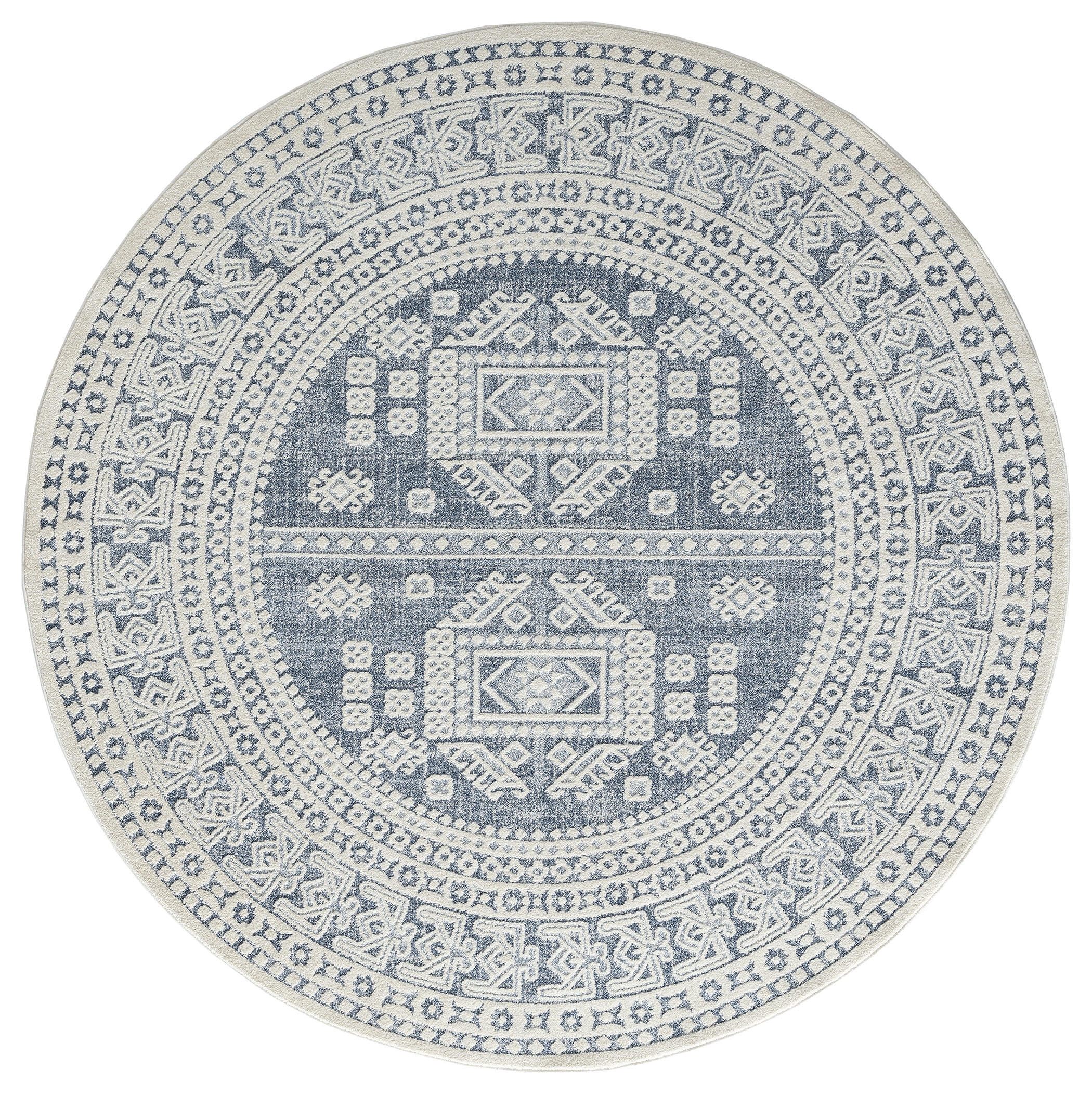 United Weavers of America Milana Border Area Rugs, 7' 11" x 7' 11"