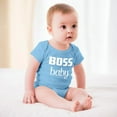thumbnail image 3 of Boss Baby - Baby Clothes - Funny Newborn Bodysuit Outfits for Boys And Girls Sky Blue-style 18months, 3 of 7