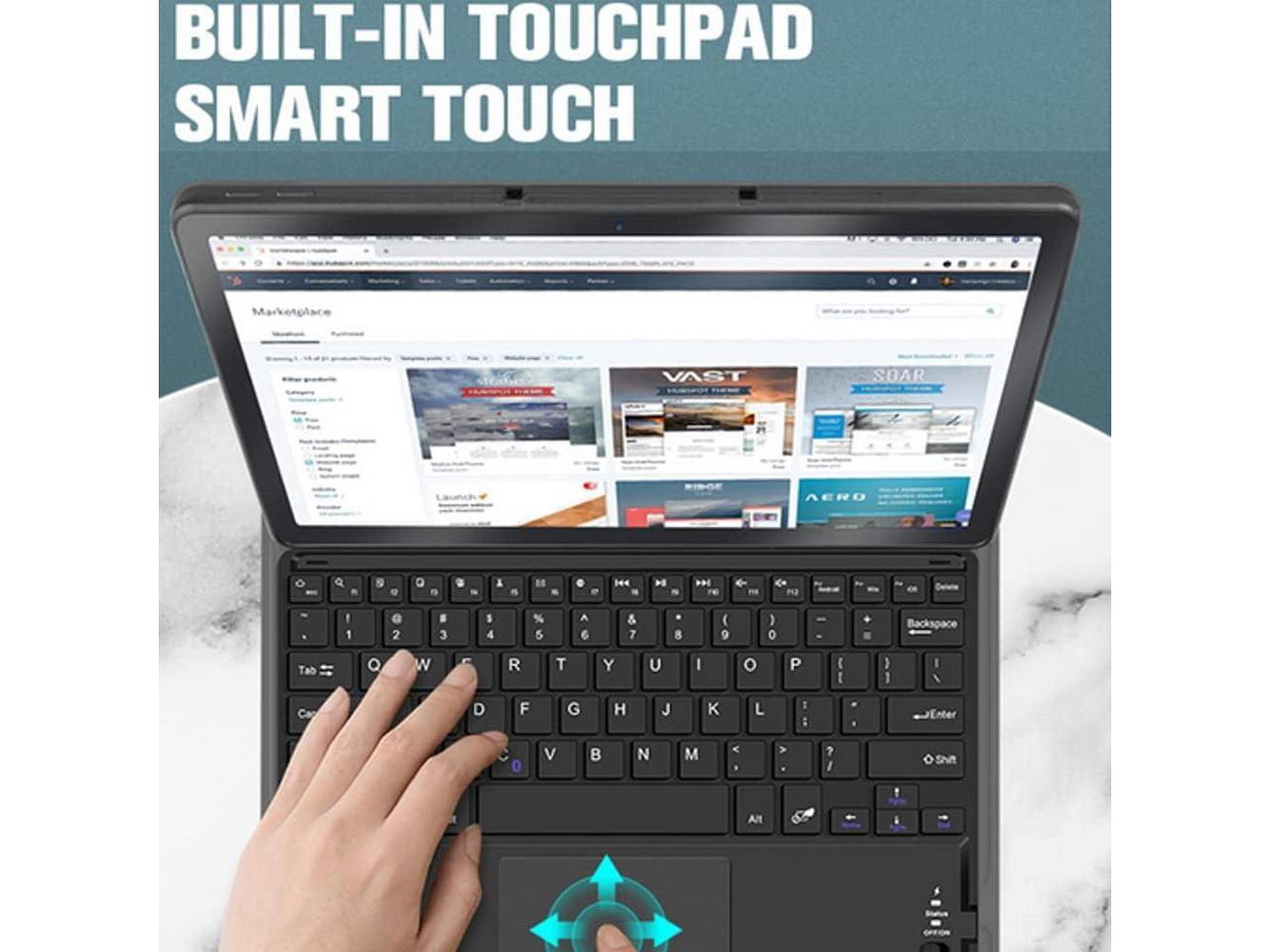 Keyboard Case For Lenovo Tab M11 2024 - 7 Color Backlit With Bluetooth Mouse