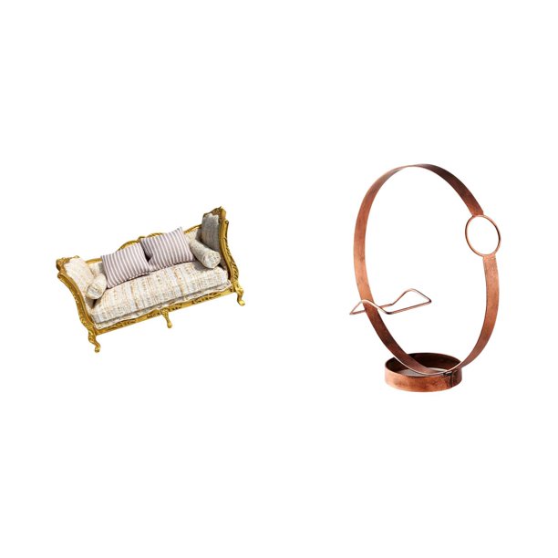 sofá de casa de muñecas,Muebles para casa de muñecas,sofá para casa de muñecas,decoración a escala,Accesorios para casas de muñecas,sofás en miniatura,juguetes,Soporte para botellas de