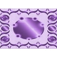 thumbnail image 1 of Ahgly Company Machine Washable Indoor Rectangle Transitional Blossom Pink Area Rugs, 7' x 9', 1 of 7